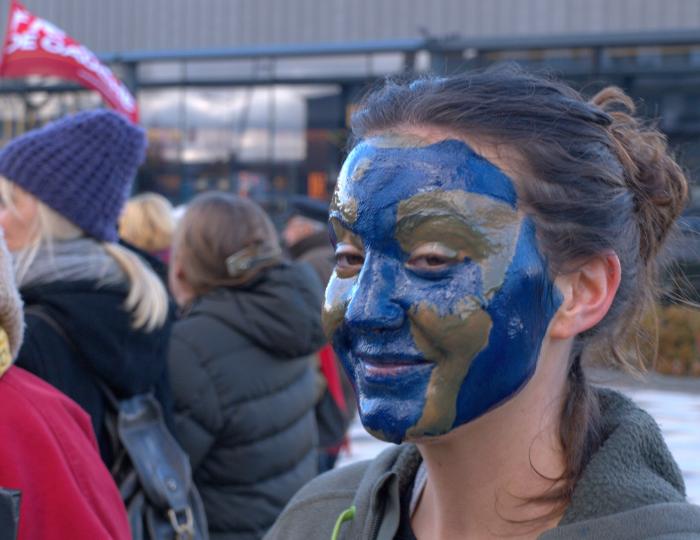 Rodez, place des Rutènes, 28 novembre 2015